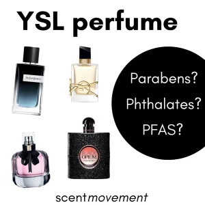 YSL Parabens, PFAS, Phthalates
