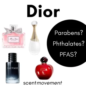 Dior Perfume Nontoxic? PFAS? Parabens?