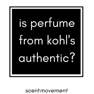 Kohls Perfume Authentic
